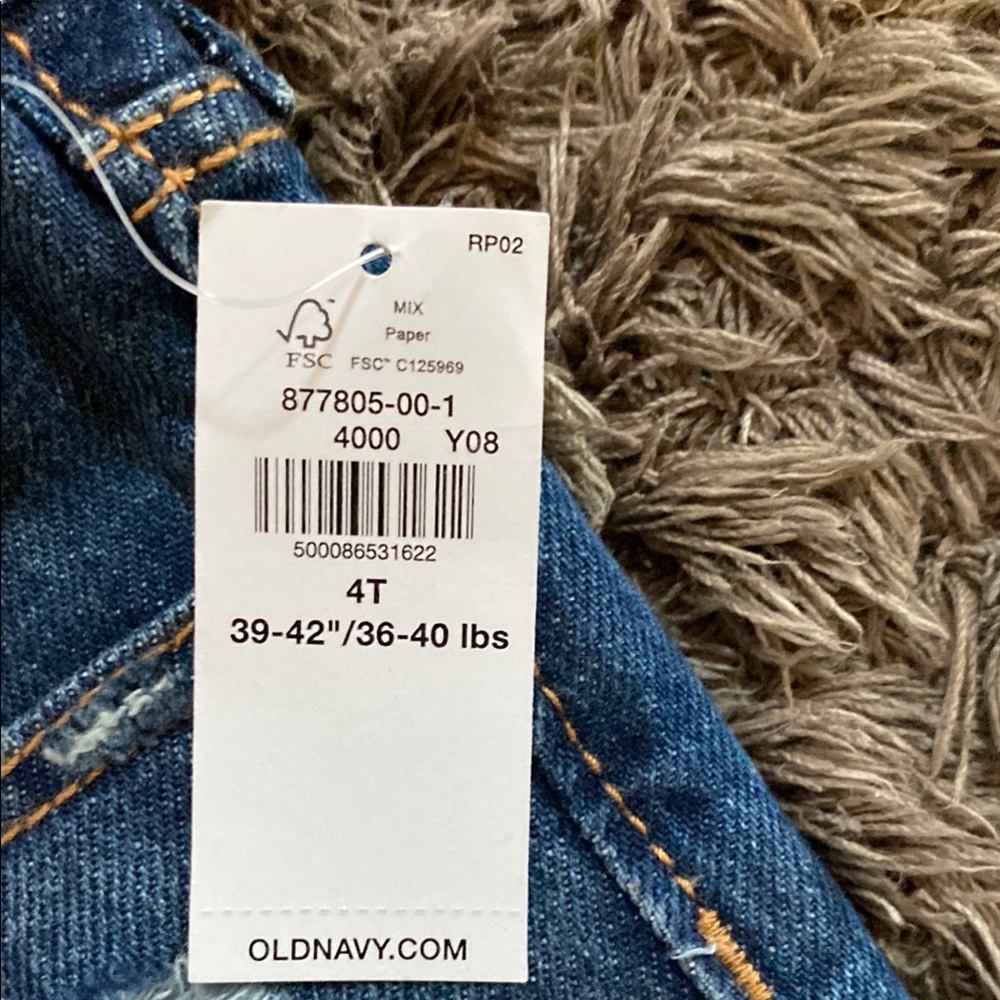 Old Navy Kids Denim Shorts - Blue - Picture 3 of 8